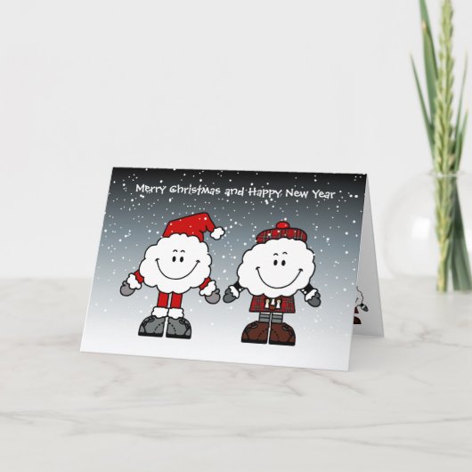 Der McClouds Feiertagskarte (Vorderseite)