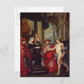 Der Medici-Zyklus: Der Vertrag von Angouleme Postkarte (Vorne/Hinten)