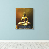 Der meditative Staat Leinwanddruck (Insitu (Holzboden))