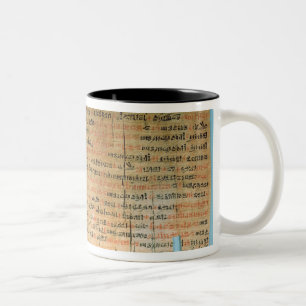 Der medizinische Papyrus Chesters Beatty Zweifarbige Tasse