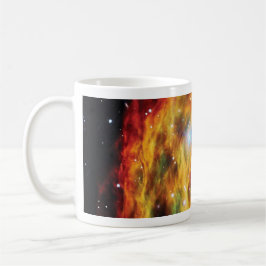 Der Medusa-Nebel Hubble für das Foto des Weltraums Kaffeetasse