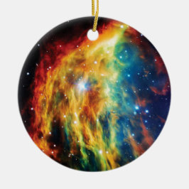 Der Medusa-Nebel Hubble für das Foto des Weltraums Keramikornament