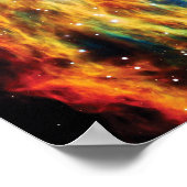 Der Medusa-Nebel Hubble für das Foto des Weltraums Poster (Ecke)