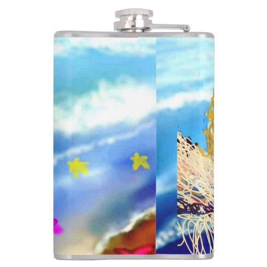 Der Meerengel Flachmann (Rückseite)