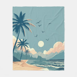 Der Meeresgrund Fleecedecke