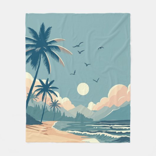 Der Meeresgrund Fleecedecke (Vorderseite)