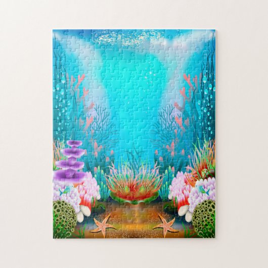 Der Meeresgrund Puzzle (Vertikal)