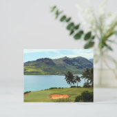 Der Meereskurs in Hokuala, Kauai, Hawaii Postkarte (Stehend Vorderseite)