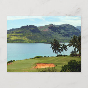 Der Meereskurs in Hokuala, Kauai, Hawaii Postkarte