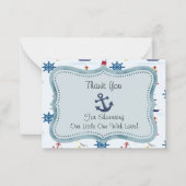 Der Meeresstil - Dankeschön Mitteilungskarte (Vorderseite)