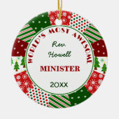 Der meiste fantastische Minister oder der Keramikornament (Vorne)