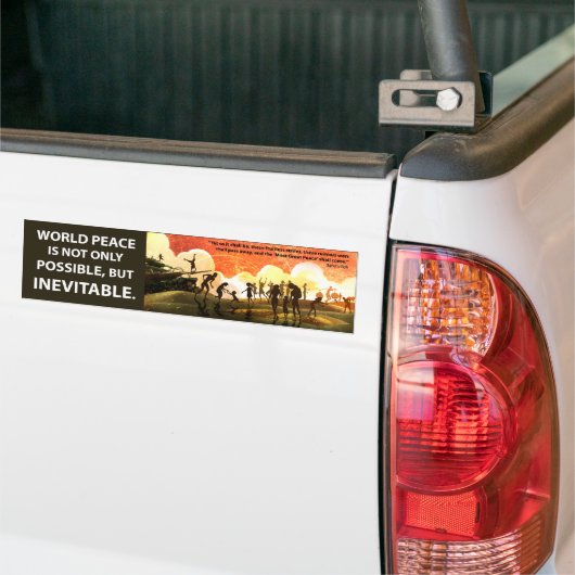 Der meiste große Frieden Autoaufkleber (Auf Lkw)