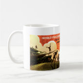 Der meiste große Frieden Kaffeetasse (Links)