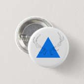 der meiste Hipster Button (Vorne & Hinten)