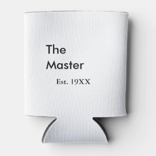 Der Meister Boss Name EST Jahr Datum Mann König Ti Dosenkühler