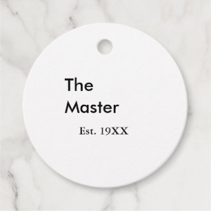 Der Meister Boss Name EST Jahr Datum Mann König Ti Geschenkanhänger