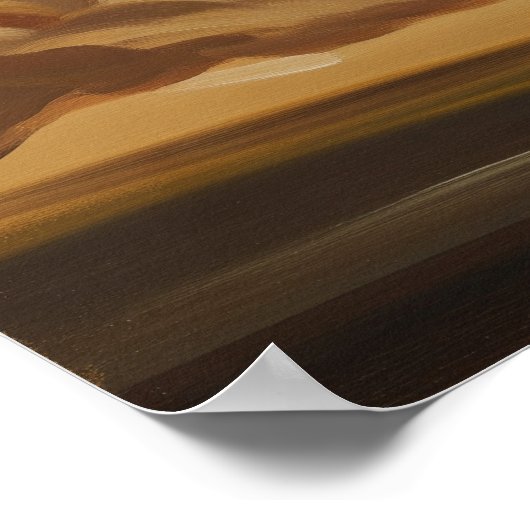 Der Meister der Bogenschießkunst Poster (Ecke)