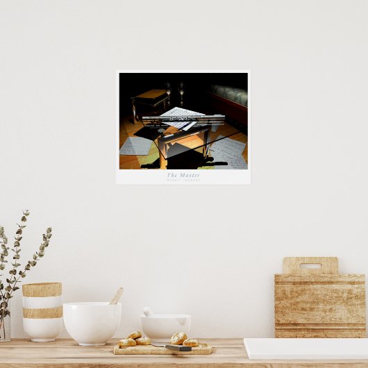 Der Meister Poster (Küche)