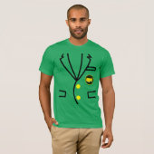 Der Meistergolf der grünen Jacket T-Shirt (Vorne ganz)