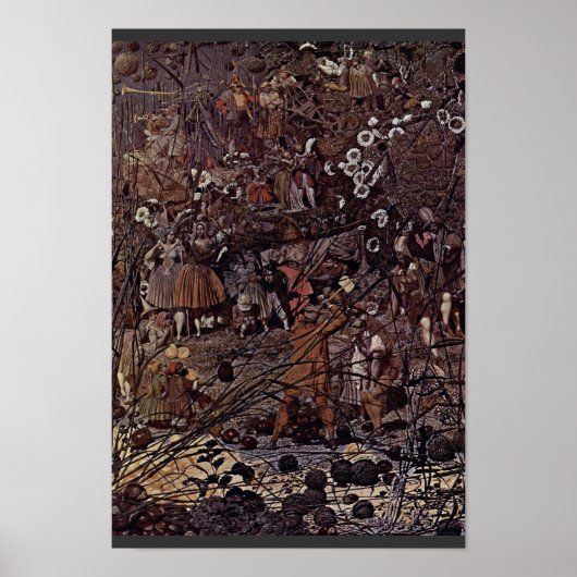 Der Meisterstrom der Fairy Feller von Dadd Richard Poster (Vorne)