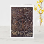 Der Meisterstrom der Fairy Feller von Richard Dadd Karte (Gelbe Blume)