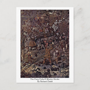 Der Meisterstrom der Fairy Feller von Richard Dadd Postkarte