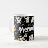 Der MemeMug Kaffeetasse (Vorderseite Links)