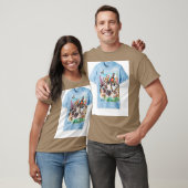 Der Mennenfüßler in den Bergen T-Shirt (Unisex)