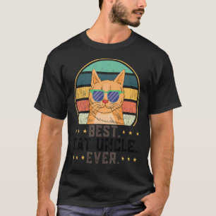 Der Mens bester KatzenOnkel je Onkel Feline T-Shirt