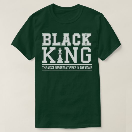 Der Mens Black King ist das wichtigste Stück im Ga T-Shirt (Design vorne)