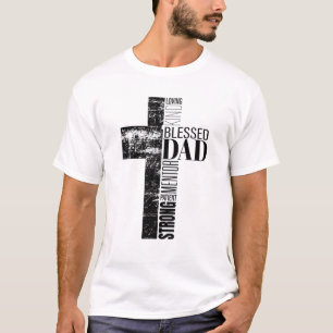 Der Mens Christlich Vatertag spendet religiösen Mä T-Shirt