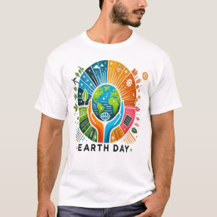 Der Mensch am Earth Day T-Shirt