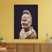 Der Mensch, der entlang der Seidenstraße reist, im Leinwanddruck (Insitu (Wohnzimmer))