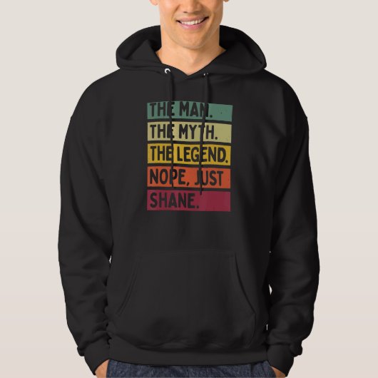 Der Mensch, der Mythos, der legendäre Nope, nur ve Hoodie (Vorderseite)