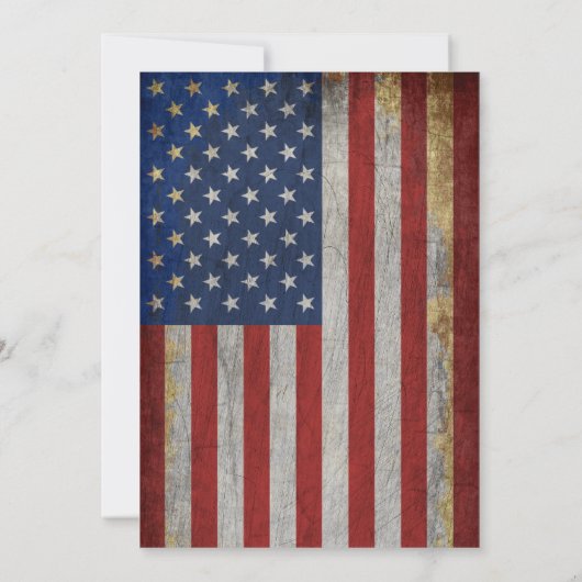 Der Mensch der Mythos der Legende 4. Juli Geburtst Einladung (Rückseite)