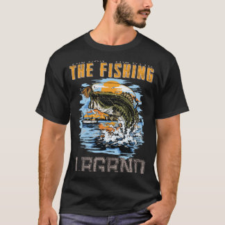 Der Mensch, der Mythos, die Legende des Fischens / T-Shirt