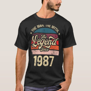 Der Mensch, der Mythos, die Legende seit 1987 Gebu T-Shirt