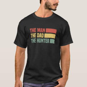 Der Mensch Der Vater Der Jäger jagt Wasservögel T-Shirt