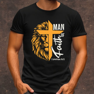 Der Mensch des Glaubens - Christlich T-Shirt