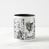 Der Mensch Gottes Religiöse Christliche Tasse (Zentrum)