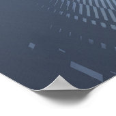 Der Mensch hat keine Zeit mehr Poster (Ecke)