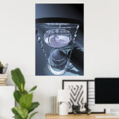 Der Mensch hat keine Zeit mehr Poster (Heimbüro)