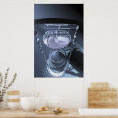 Der Mensch hat keine Zeit mehr Poster (Küche)