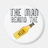 Der Mensch hinter dem Bier Magnet (Vorne)