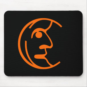 Der Mensch im Mond Mousepad