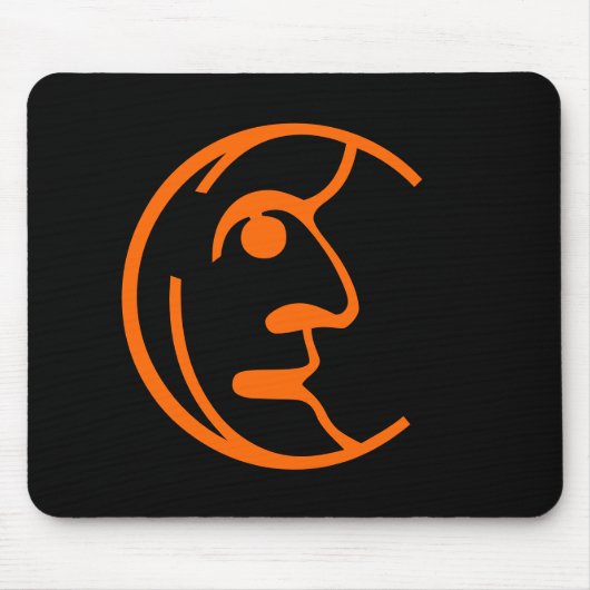 Der Mensch im Mond Mousepad (Vorne)