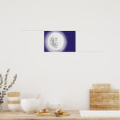 Der Mensch im Mond Poster (Küche)