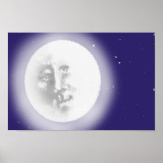 Der Mensch im Mond Poster