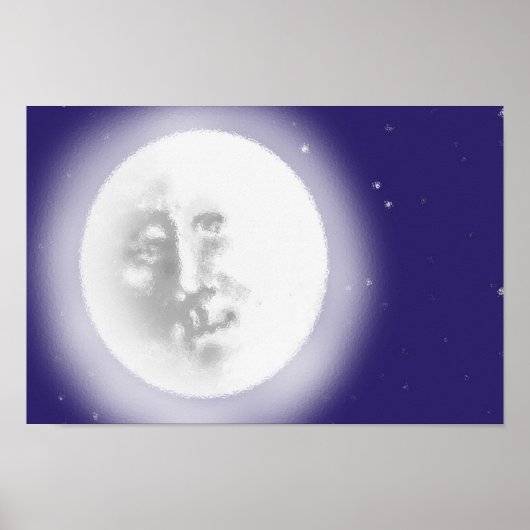 Der Mensch im Mond Poster (Vorne)