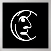 Der Mensch im Mond Poster (Vorne)